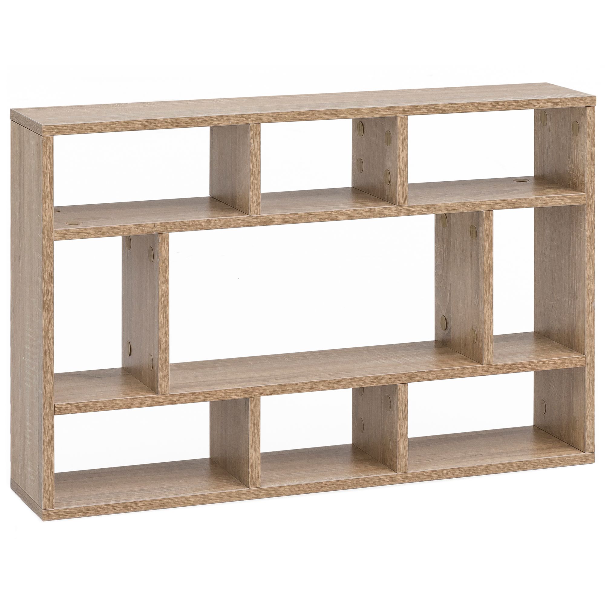 Wl5.809 sonoma eiken 75x51x16 cm houten hangplank modern