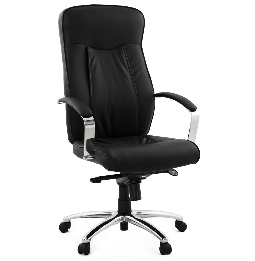 Alterego chaise de bureau DATA couleur noire