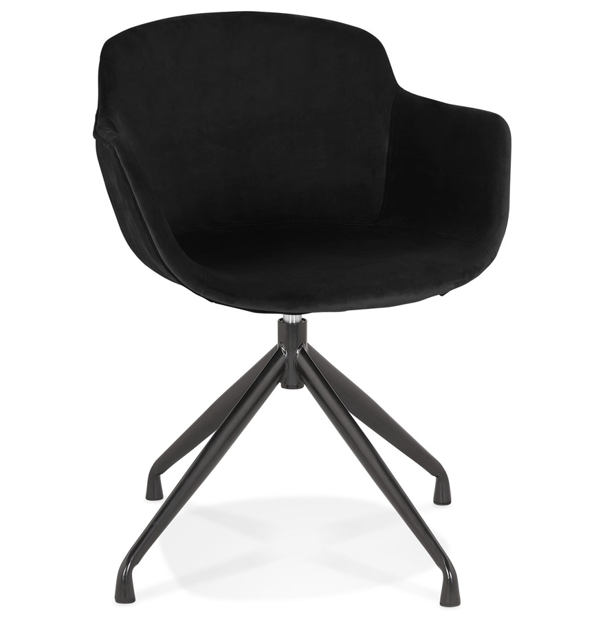 Alterego Fauteuil GRAPIN Couleur du piètement Noir Assise Noir