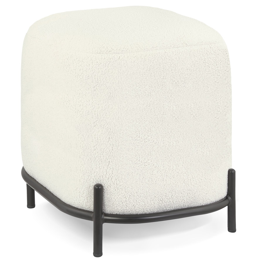 Alterego Tabouret ORSO Couleur du piètement Noir Assise Nature