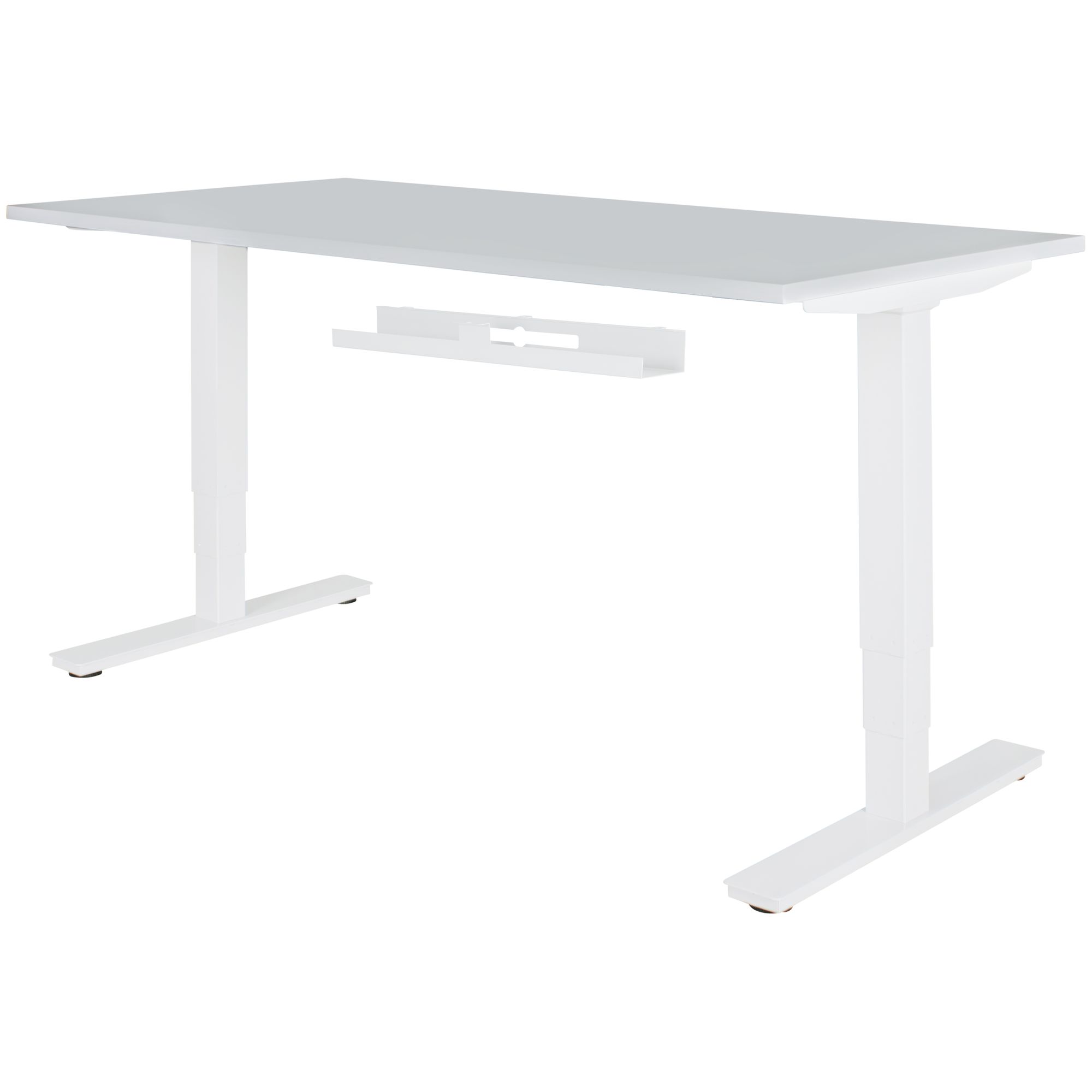 ® kabelgoot bureau 80x7x13 cm brede onderbouw kabelgeleiding white