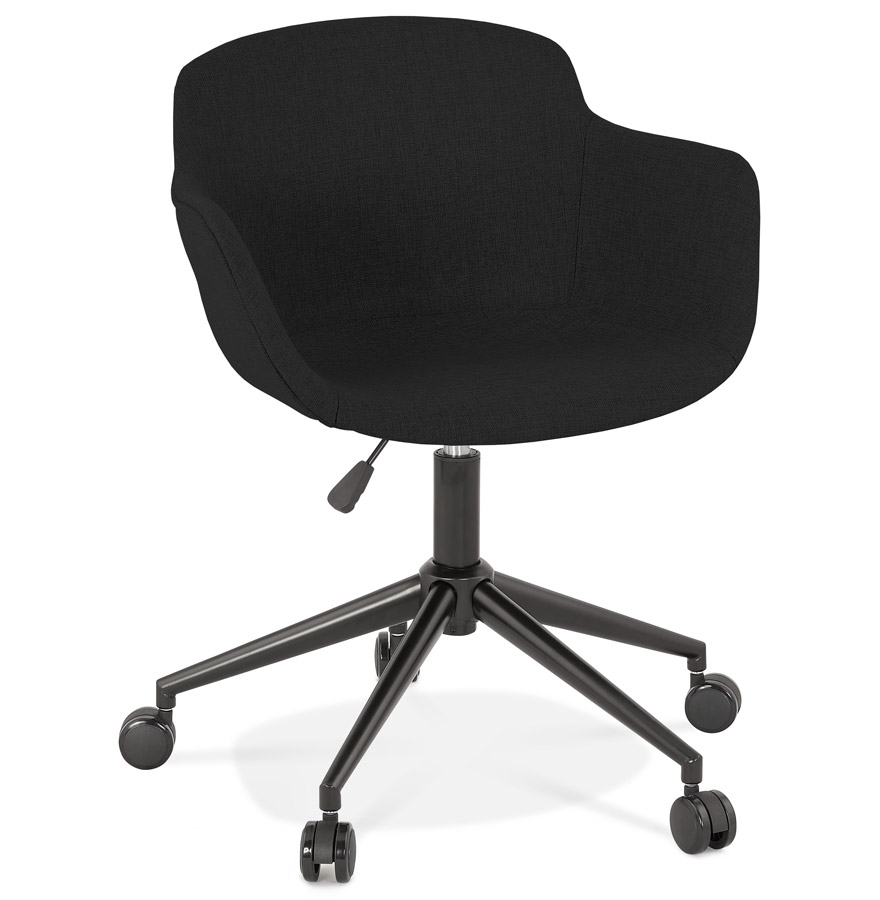 Alterego Fauteuil CENTURION Couleur du cadre Noir Assise Noir