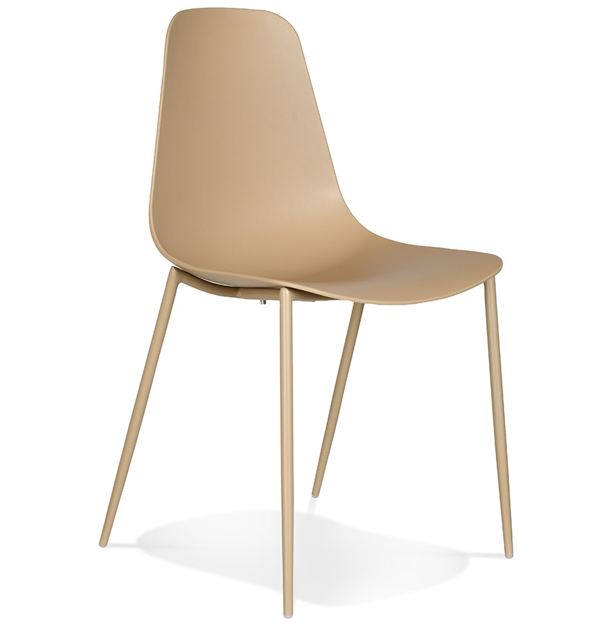 Alterego Chaise FELIZ Couleur du cadre Beige Assise Beige