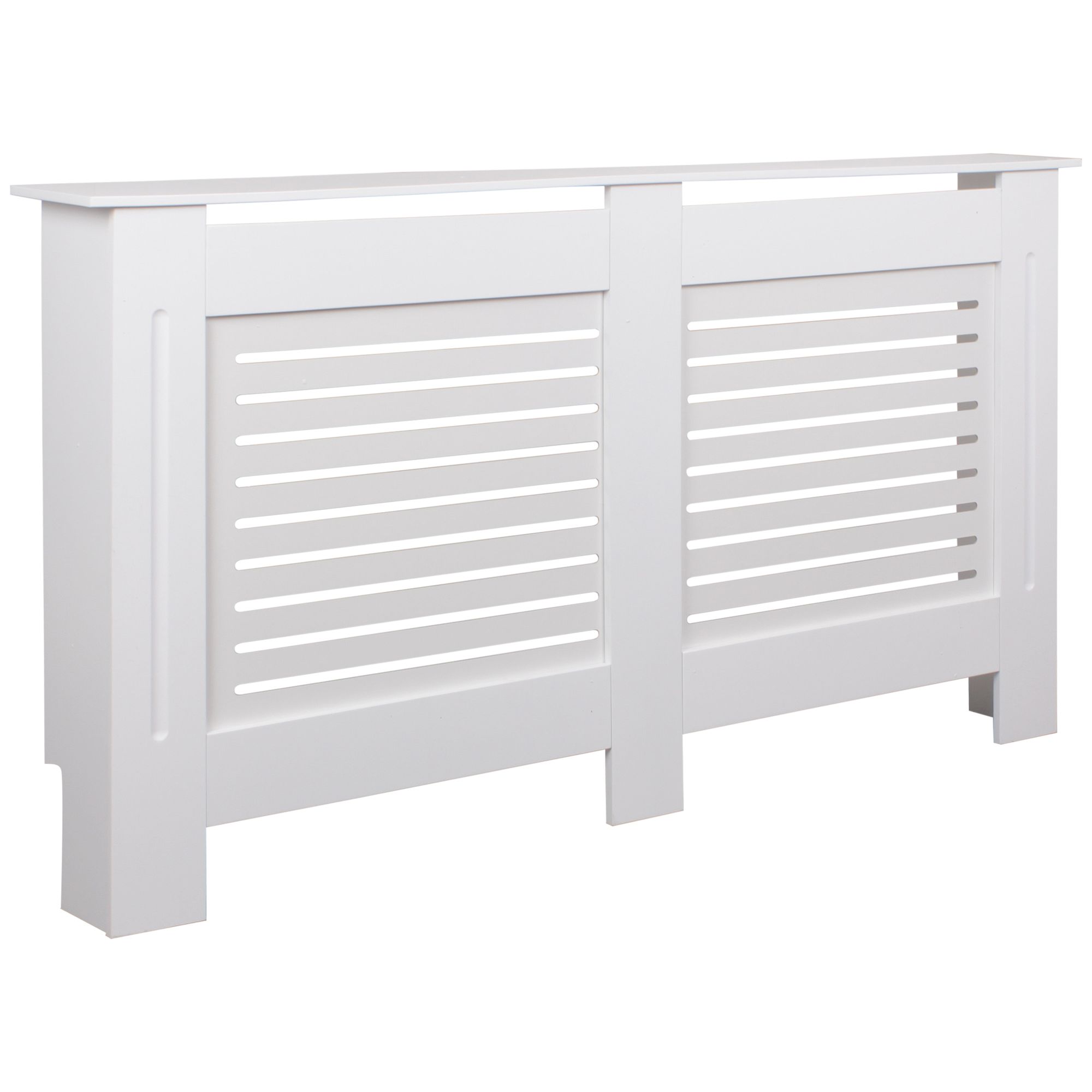 Design radiatorafdekking wl5.746 wit mat afwerking 152x83x19 cm