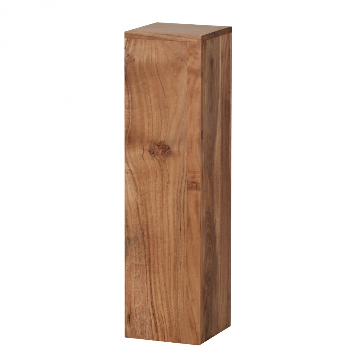 Table d'appoint lot de 3 tables en bois massif 24,5x85x24,5 cm en acacia