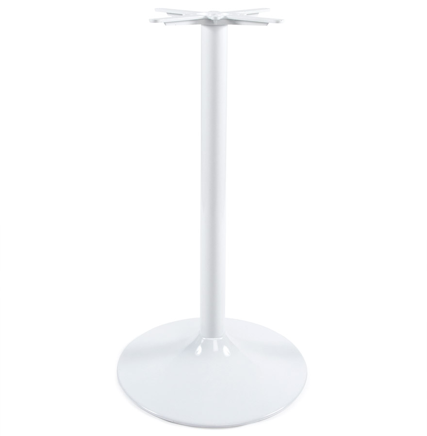 Alterego Châssis de table BIANKO Version 110 cm de hauteur Couleur Blanc