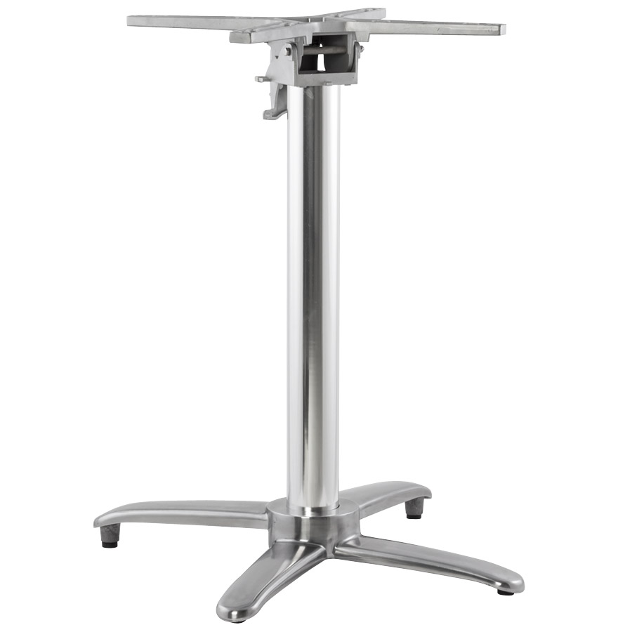 Alterego Châssis de TABLE Pratique Version 75 cm de hauteur Couleur Aluminium