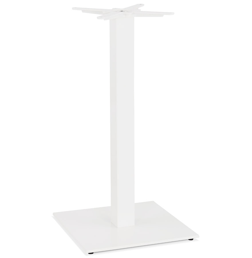 Alterego Châssis de table TOWER Version 50 cm de hauteur Couleur Blanc