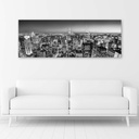 Cadre de paysage vue sur new york imprimé sur toile en mdf solide feeby-01