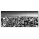 Cadre de paysage vue sur new york imprimé sur toile en mdf solide feeby-02