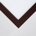 Cadre d'un ponton imprimé sur papier en mdf avec finition de couleur marron feeby-04