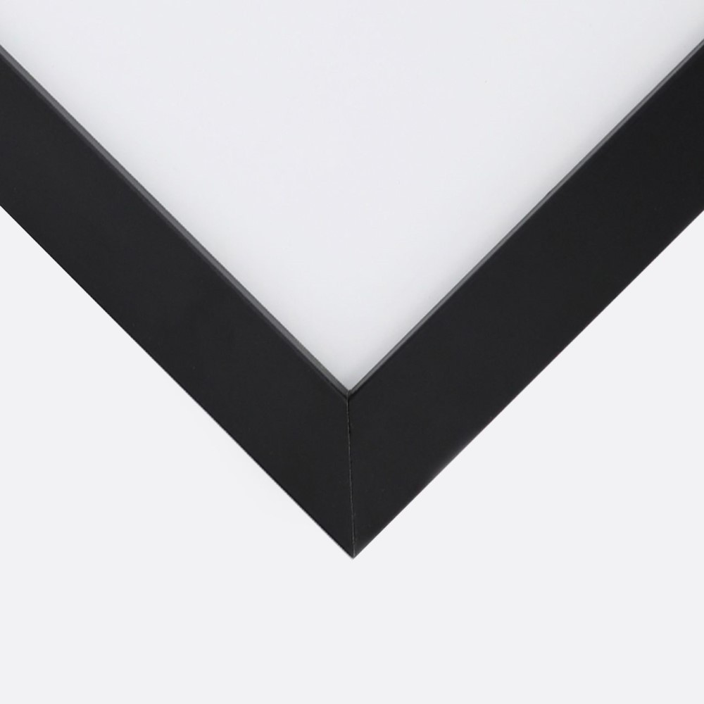 Cadre noir en mdf plaqué avec poster mappemonde de différentes couleurs feeby-04