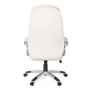 Chaise de Bureau Design Cosenza Simili Cuir Blanc_04