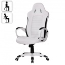 Chaise de Bureau Racer Blanc_03