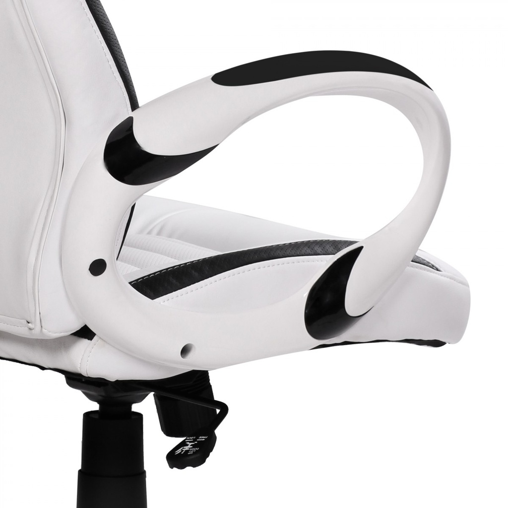 Chaise de Bureau Racer Blanc_07