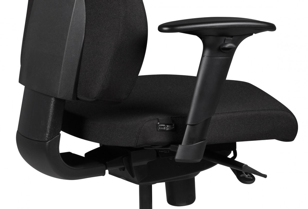Chaise de bureau chaise de bureau tissu noir_06