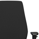 Chaise de bureau Darius avec revêtement en tissu noir_06