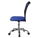 Chaise de bureau pour enfant LUKAS bleu pour enfants à partir de 6 ans avec dossier et roulettes souples_03