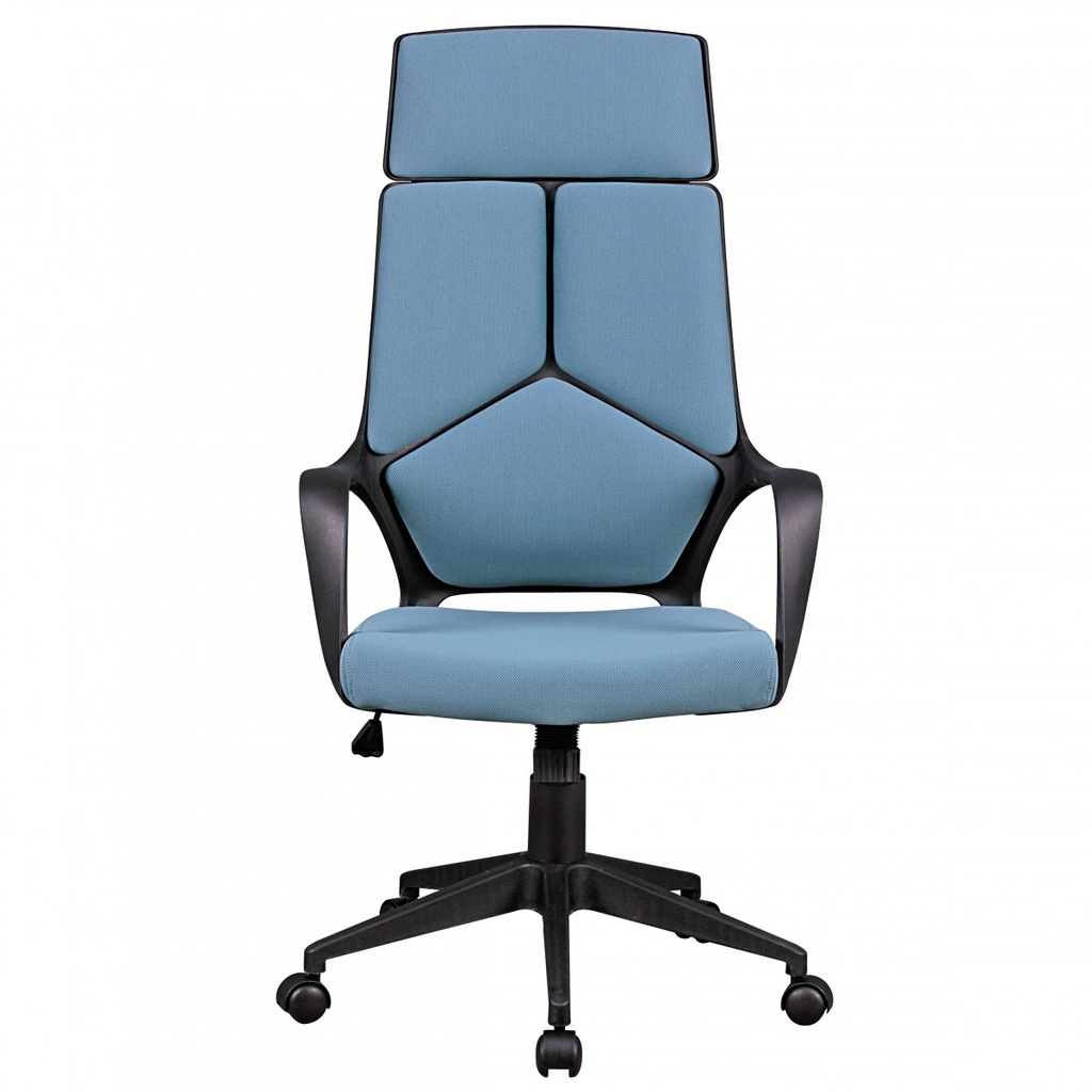 Chaise de bureau Techline revêtement en tissu bleu_01