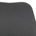 Chaise de bureau tissu noir_05