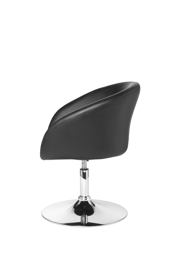 Fauteuil de Relaxation Design Simili Cuir Noir_03