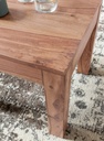 Table basse en bois d'acacia massif 45 cm de large_06