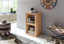 Étagère sur pied MUMBAI bois d'acacia massif 88 cm de haut 2 étagères design étagère en bois produit naturel style maison de campagne_02