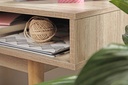 Bureau design avec tiroir Table de bureau SAMO Sonoma / blanc 120 cm_05