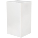 Console de nuit OLAV bois moderne avec 3 tiroirs blanc, 37,5 x 68 x 35 cm_04