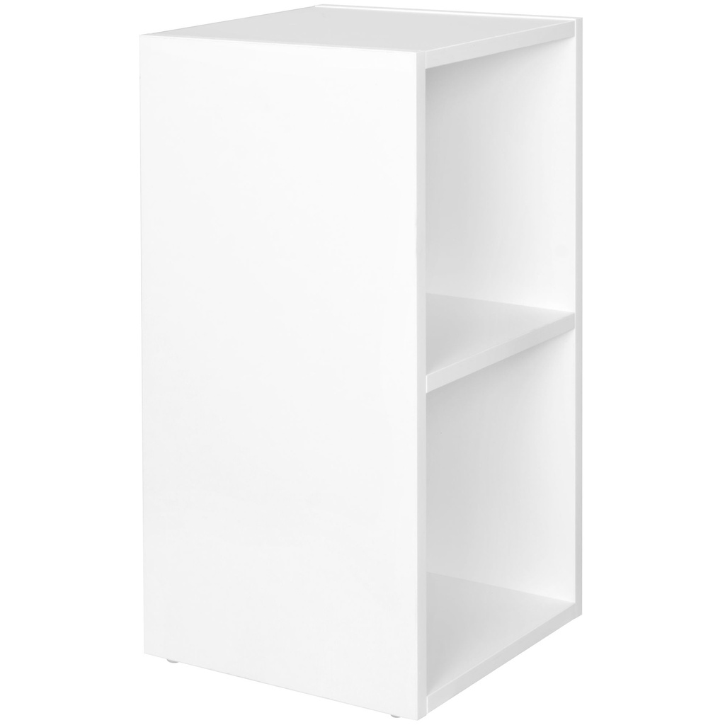 – étagère sur pied en bois, 30x60x30 cm, moderne, blanc, noir, petite_03