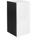 – étagère sur pied en bois, 30x60x30 cm, moderne, blanc, noir, petite_04