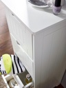 Design meuble de salle de bain LUIS style maison de campagne bois MDF 30 x 83 x 30 cm blanc_05