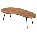 Design table basse 122 x 36 x 63 cm Sheesham avec pieds en métal noir_06
