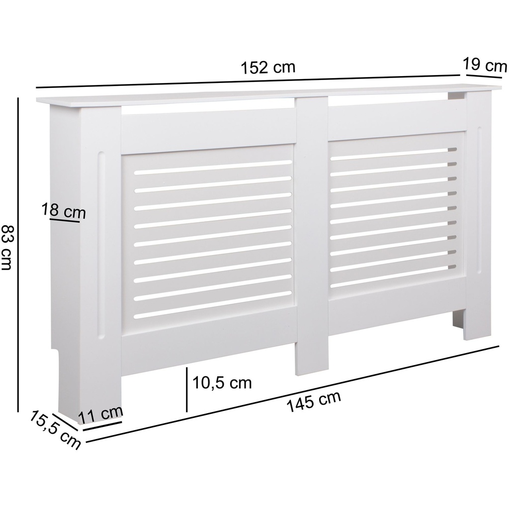 Design Cache-radiateur laqué blanc mat 152x83x19 cm_03