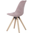 Soft dining chair set de 2 sans accoudoirs en rose_05