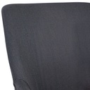 Chaise de salle à manger Wohnling, lot de 2, noir avec accoudoirs et pieds noirs_06
