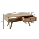 Table basse 90x40x45 cm en bois massif de manguier rectangulaire_03