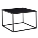 Table basse 60x60x40 cm table de salon en métal noir industriel, table de canapé carrée, table de salon table basse en acier_06