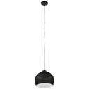 Suspension ronde noire Sunny