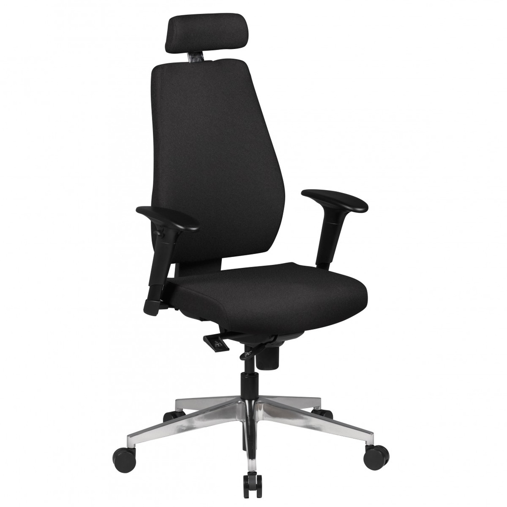 Chaise de bureau chaise de bureau tissu noir