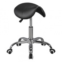 Tabouret selle Curve noir réglable en hauteur