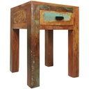 Table de chevet Calcutta 40 x 40 x 55 cm