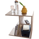 Table d'appoint MILO 50 x 50 x 30 cm bois design Sonoma