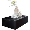 Console de nuit DREAM pour montage mural 46x15x30cm noir