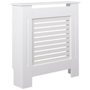 Design Cache-radiateur laqué blanc mat 78x82x19 cm