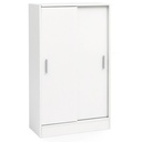 Classeur bois 60 x 107,5 x 28,5 cm blanc