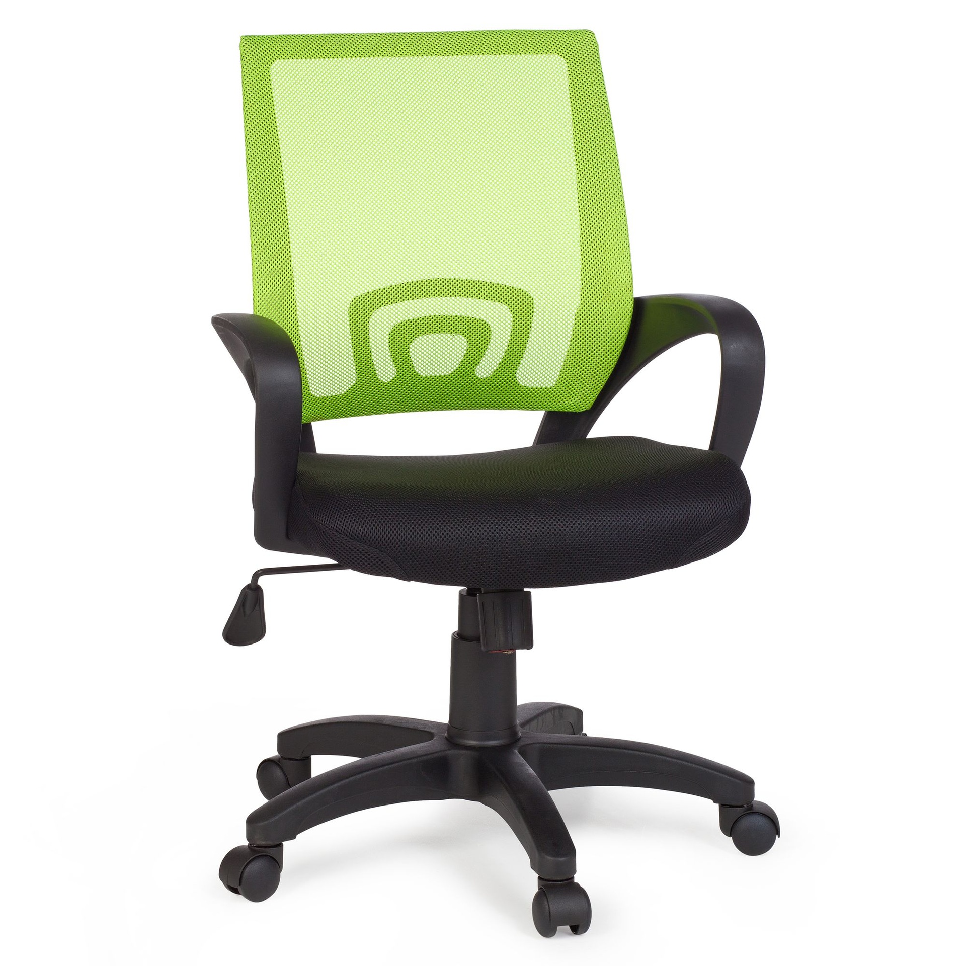 [A09421] Chaise de bureau Chaise de bureau Rivoli Lime avec accoudoir