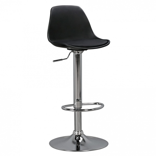 [A09525] Corsica tabouret de bar simili cuir noir