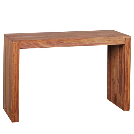 [A09704] Table console MUMBAI console en bois massif Sheesham 115 x 40 cm style maison de campagne, bois naturel moderne