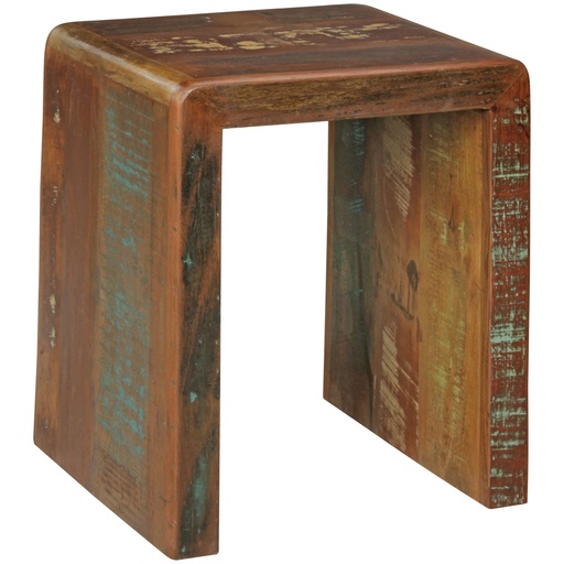 [A09744] Table d'appoint Calcutta 45 x 40 x 55 cm